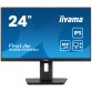 iiyama ProLite XUB2492QSU-B1 écran plat de PC 60,5 cm (23.8") 2560 x 1440 pixels Wide Quad HD LED Noir