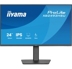 iiyama ProLite XB2493HSU-B1 écran plat de PC 60,5 cm (23.8") 1920 x 1080 pixels Full HD LED Noir