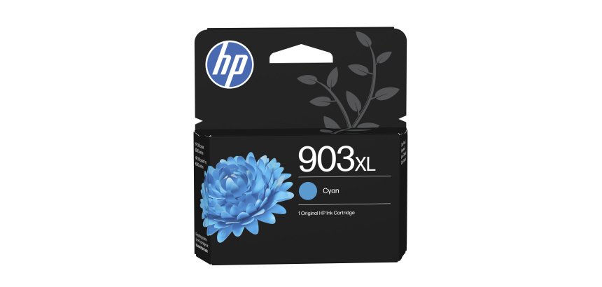 HP 903XL Cartouche d’encre cyan grande capacité authentique