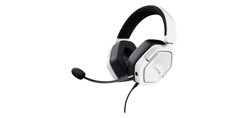 Trust GXT 492W Carus Gaming Headset - Bedrade gamingheadset – Afneembare microfoon – Over-ear ontwerp – Wit