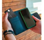 Celly Duomo XL custodia per cellulare 14,7 cm (5.8") Custodia flip a libro Nero