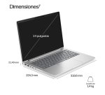 HP EliteBook 6 G2a 14 inch Notebook AI PC Wolf Pro Security Edition AMD Ryzen™ 5 230 Portátil 35,6 cm (14") WUXGA 16 GB DDR5-SDRAM 512 GB SSD Wi-Fi 7 (802.11be) Windows 11 Pro Plata