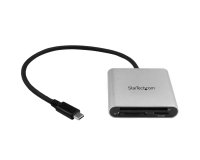 StarTech.com Lector Grabador USB 3.0 de Tarjetas de Memoria SD, Micro SD, CompactFlash - Adaptador USB-C a Tarjetas Flash