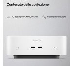 HP E4EU4EA PC/stazione di lavoro Intel Core 5 16 GB LPDDR5x-SDRAM 512 GB SSD Windows 11 Home Mini PC AI PC Bianco
