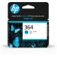 HP 364 cartouche d'encre cyan authentique