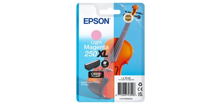 Epson Cartouche d’encre magenta clair Claria Photo HD 250XL Violon