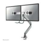 Neomounts NM-D775DXSILVER Support d'écran à fixer 10-32" - ressort à gaz - Topfix - arrêt 180°