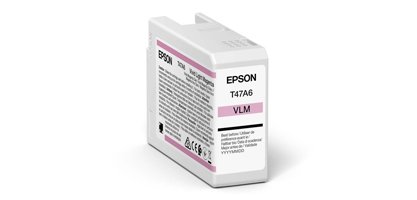 Epson - Cartuccia Vivid per UltraChrome Pro 10 T47A6 - Magenta chiaro - 50ml - C13T47A60N
