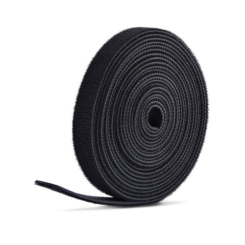 StarTech.com Bobina de Bridas Sujetacables de Gancho y Bucle de 22,8m y 1,27cm de Ancho para Gestión de Cables - Bridas Reutilizables de Gancho y Bucle para Cortar a la Medida - Bobina a Granel