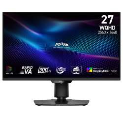 MSI MAG 274QPF X30MV computer monitor 68.6 cm (27") 2560 x 1440 pixels Wide Quad HD LCD Black