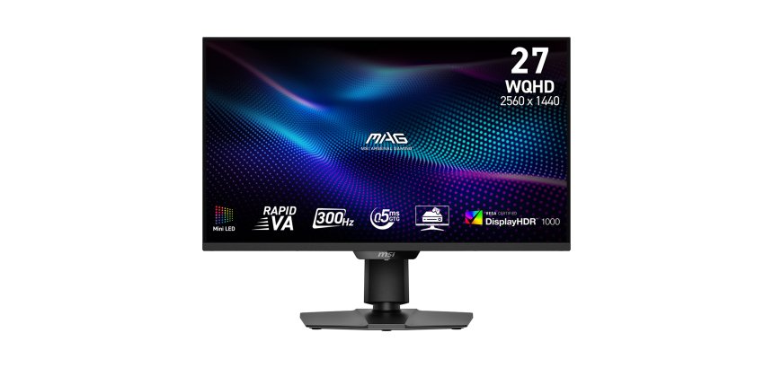 MSI MAG 274QPF X30MV computer monitor 68.6 cm (27") 2560 x 1440 pixels Wide Quad HD LCD Black