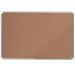 Tableau affichage nobo liege premium plus 900x600mm cadre  aluminium
