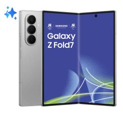 Samsung Galaxy Z Fold7 Smartphone AI, RAM 12GB, 256GB, Display 6,5"/8'', Camera 200MP, Batteria a lunga durata, Silver Shadow