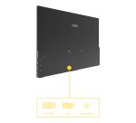 AOC 16T20E2 téléviseur et moniteur portables Moniteur portable Noir 39,6 cm (15.6") LED 1920 x 1080 pixels