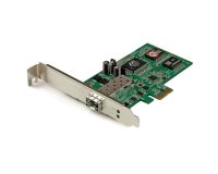 StarTech.com Carte réseau PCI Express à 1 port fibre optique Gigabit Ethernet avec SFP ouvert - Adaptateur NIC PCIe SFP