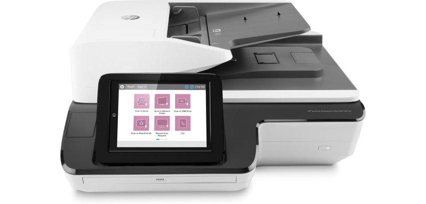 HP Scanjet Enterprise Flow N9120 fn2 Scanner a piano e ADF 600 x 600 DPI A3 Nero, Bianco