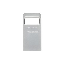 Kingston Technology DataTraveler 128 Go Micro 200 Mo/s Metal USB 3.2 Gen 1