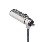 StarTech.com Antivol pour Ordinateur Portable Compatible Slot Noble Wedge ®, Câble de Verrouillage de 1,5m, Sécurité Antivol pour PC Portable, Câble en Acier Résistant aux Coupures, Combo Lock