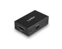 Lindy 38391 extensor audio/video Repetidor de señales AV Negro