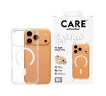 PanzerGlass CARE™ by ® Samba Case Transparent w. White MagSafe iPhone 17 Pro protective case for mobile phones Cover