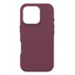 OtterBox Symmetry Series Cactus Leather pour MagSafe pour iPhone 16 Pro, Maroon Bells