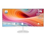 MSI Pro MP341CQW E12 Monitor PC 86,4 cm (34") 3440 x 1440 Pixel UltraWide Quad HD Bianco