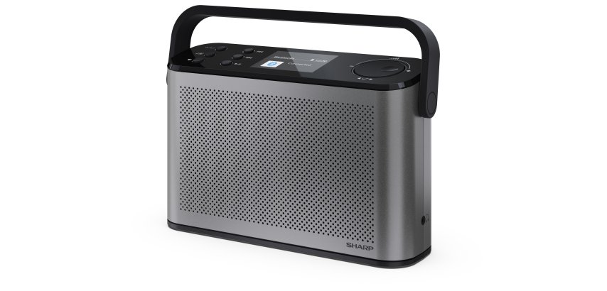 Sharp OSAKA Portable Analog & digital Grey