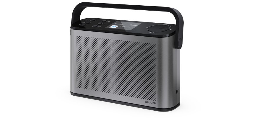 Sharp OSAKA Portable Analog & digital Grey