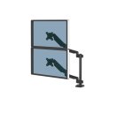 Fellowes Platinum Series Bras porte-écrans double vertical - Noir