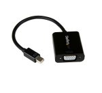 StarTech.com Adaptateur Mini DisplayPort vers VGA - Convertisseur Actif mDP vers VGA - 1080p - mDP ou TB 1/2 Mac/PC vers Écran/Projecteur/Affichage VGA - Dongle mDP 1.2 vers VGA - Noir