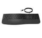 HP 485 CFT WD KBD clavier Bureau USB Noir