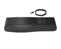 HP 485 CFT WD KBD clavier Bureau USB Noir