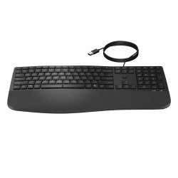 HP 485 CFT WD KBD toetsenbord Kantoor USB Zwart