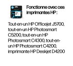 HP 350 cartouche d'encre noir authentique