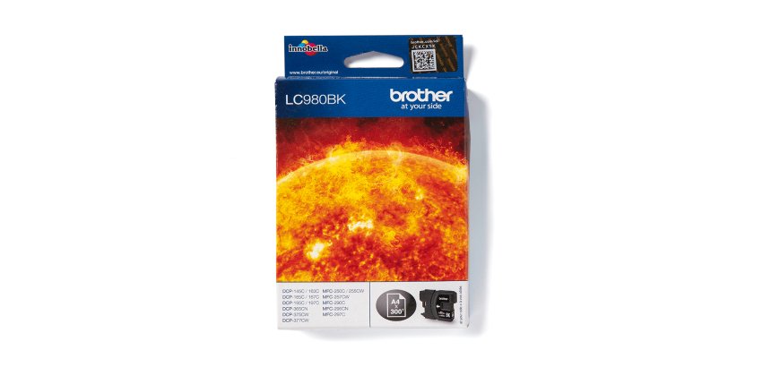 Brother LC980BK ink cartridge 1 pc(s) Original Black