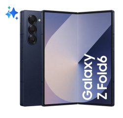 Samsung Galaxy Z Fold6 Smartphone AI, 256GB, RAM 12GB, Display 6,3"/7,6" Dynamic AMOLED 2X, Navy