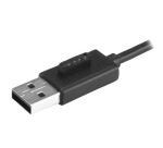 StarTech.com Hub USB 2.0 portable à 4 ports avec câble intégré