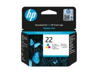 HP 22 Tri-color Original Ink Cartridge