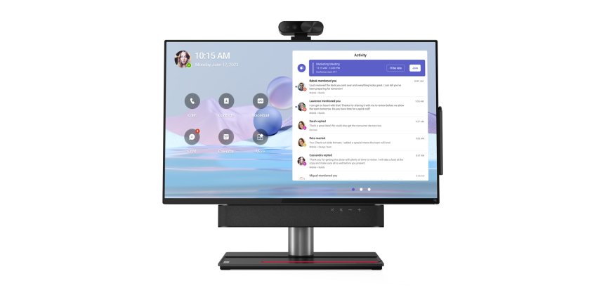 Lenovo ThinkSmart View Plus système de vidéo conférence Ethernet/LAN Système de vidéoconférence personnelle