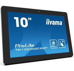 iiyama TW1023ASC-B2P écran plat de PC 25,6 cm (10.1") 1280 x 800 pixels Écran tactile Noir