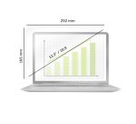 Fellowes PrivaScreen 33.8 cm (13.3") Laptop Frameless display privacy filter