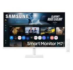 Samsung M7 M70F écran plat de PC 81,3 cm (32") 3840 x 2160 pixels 4K Ultra HD LED Blanc