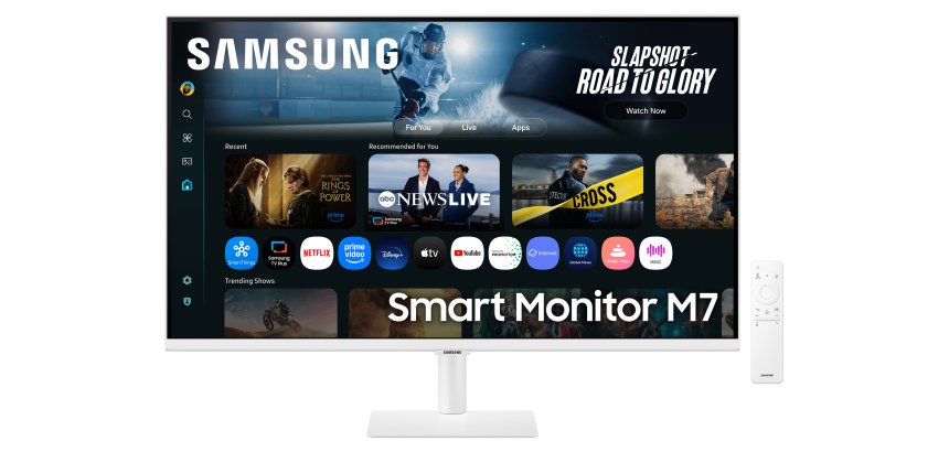 Samsung M7 M70F écran plat de PC 81,3 cm (32") 3840 x 2160 pixels 4K Ultra HD LED Blanc