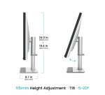 BenQ MA320UP écran plat de PC 80 cm (31.5") 3840 x 2160 pixels 4K Ultra HD Blanc