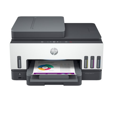 HP Smart Tank 7605 Sans fil All-in-One Couleur Imprimante, Impression recto-verso; copieur, scanner