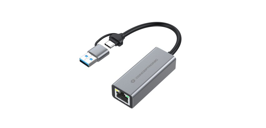 Conceptronic ABBY08G scheda di rete e adattatore Ethernet 5000 Mbit/s