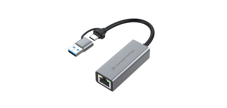 Conceptronic ABBY08G adaptador y tarjeta de red Ethernet 5000 Mbit/s