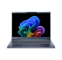 Acer Swift Go 14 AI SFG14-75-74CH Intel Core Ultra 7 258V Ordinateur portable 35,6 cm (14") WUXGA 32 Go LPDDR5x-SDRAM 1 To SSD Wi-Fi 7 (802.11be) Windows 11 Home Bleu