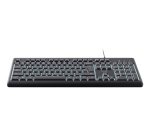 Trust Primo Beleuchtete clavier maison/bureau USB AZERTY Français Noir
