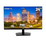 Nilox MONITOR 23.8" NXM24FHD11 LED FHD 75HZ 16:9 5MS HDMI/VGA Monitor PC 61 cm (24") 1920 x 1080 Pixel Full HD Nero